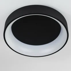 Plafonnier Kampala LED Noir, 1 lumière