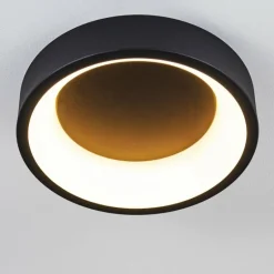 Plafonnier Kampala LED Noir, 1 lumière