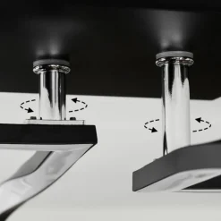 Plafonnier Kanchung LED Noir, 1 lumière