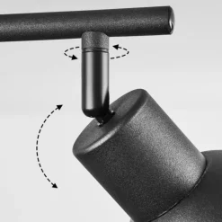 Plafonnier Kansela Noir, 3 lumières