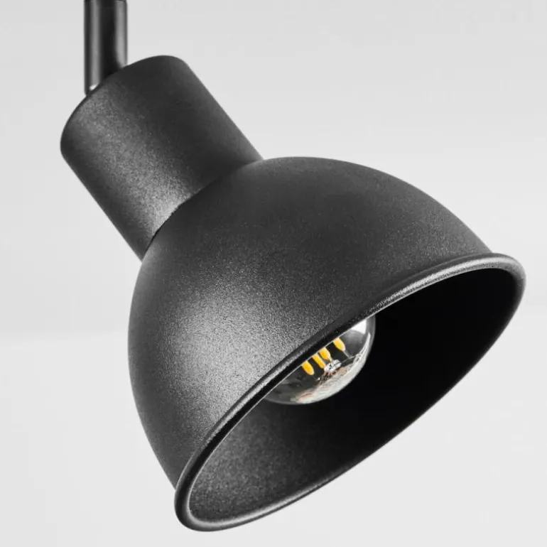 Plafonnier Kansela Noir, 3 lumières