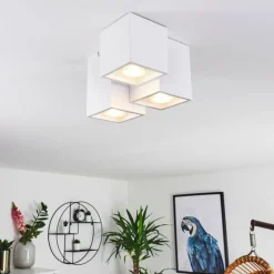 Plafonnier Karaka Blanc, 3 lumières