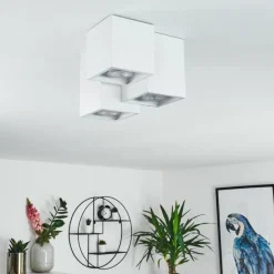 Plafonnier Karaka Blanc, 3 lumières