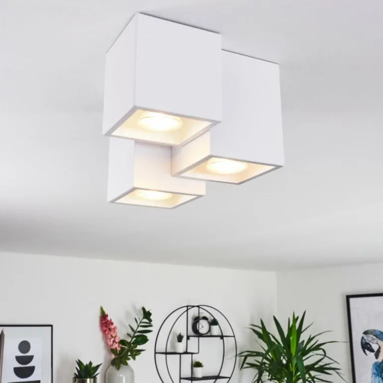 Plafonnier Karaka Blanc, 3 lumières