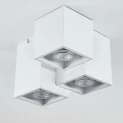 Plafonnier Karaka Blanc, 3 lumières