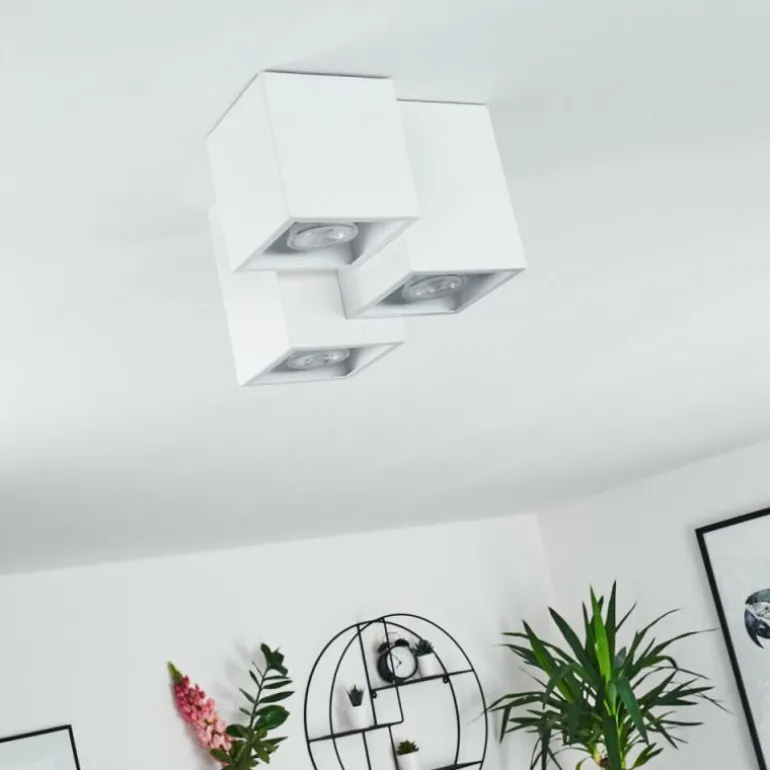 Plafonnier Karaka Blanc, 3 lumières