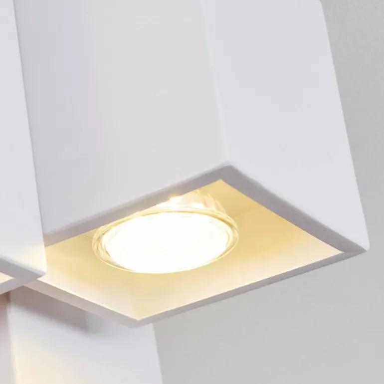 Plafonnier Karaka Blanc, 6 lumières