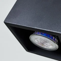 Plafonnier Karaka Noir, 3 lumières