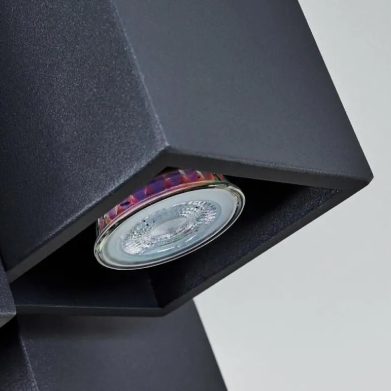 Plafonnier Karaka Noir, 6 lumières