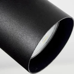 Plafonnier Kergus Noir, 1 lumière