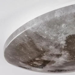 Plafonnier Keru LED Blanc, 1 lumière, Télécommandes