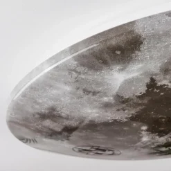 Plafonnier Keru LED Blanc, 1 lumière, Télécommandes