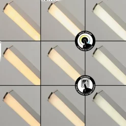 Plafonnier Khovet LED Noir, 1 lumière