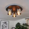 Plafonnier Klemtoo Noir, 3 lumières