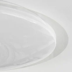 Plafonnier Klosters LED Blanc, 1 lumière, Télécommandes