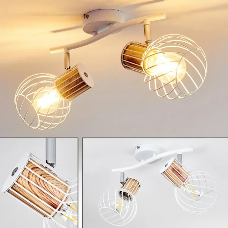 Plafonnier Koler Blanc, 2 lumières