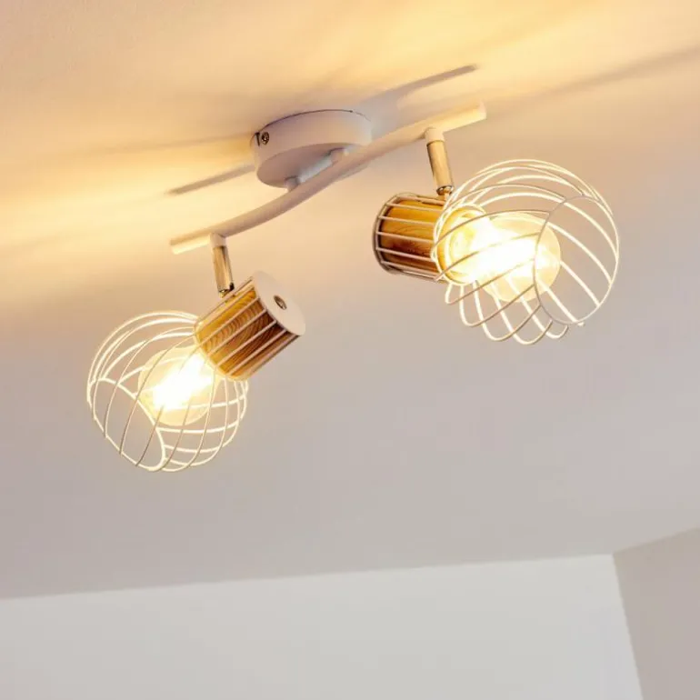 Plafonnier Koler Blanc, 2 lumières