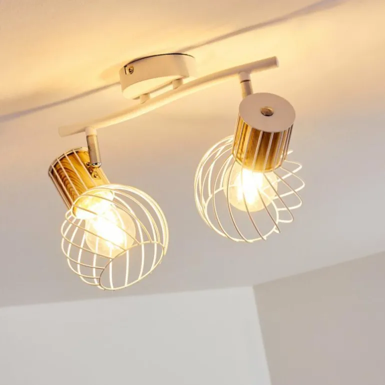 Plafonnier Koler Blanc, 2 lumières