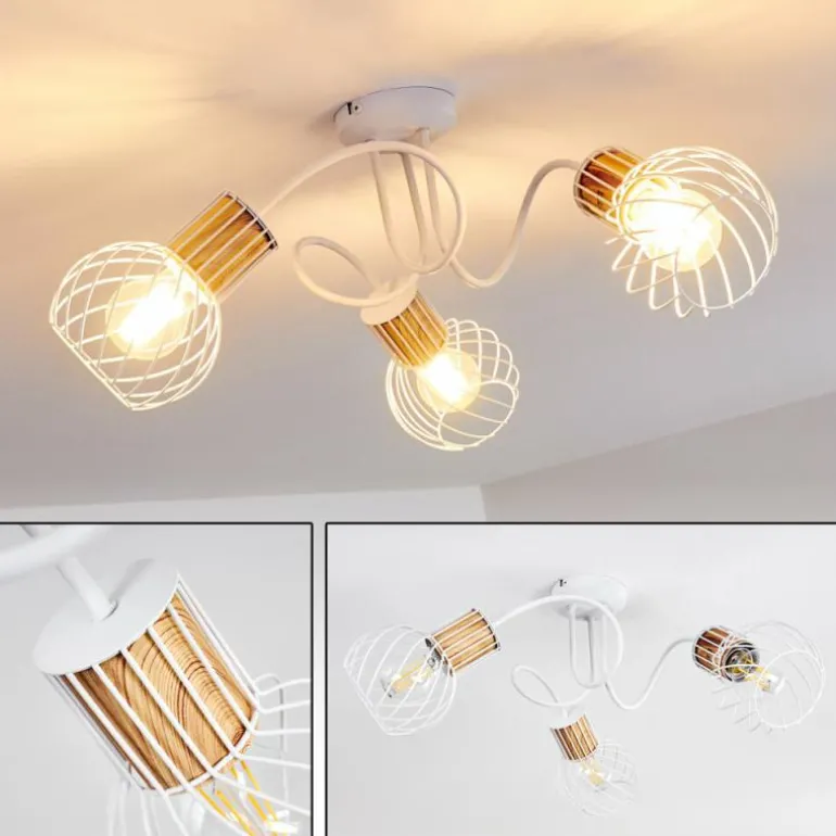 Plafonnier Koler Blanc, 3 lumières