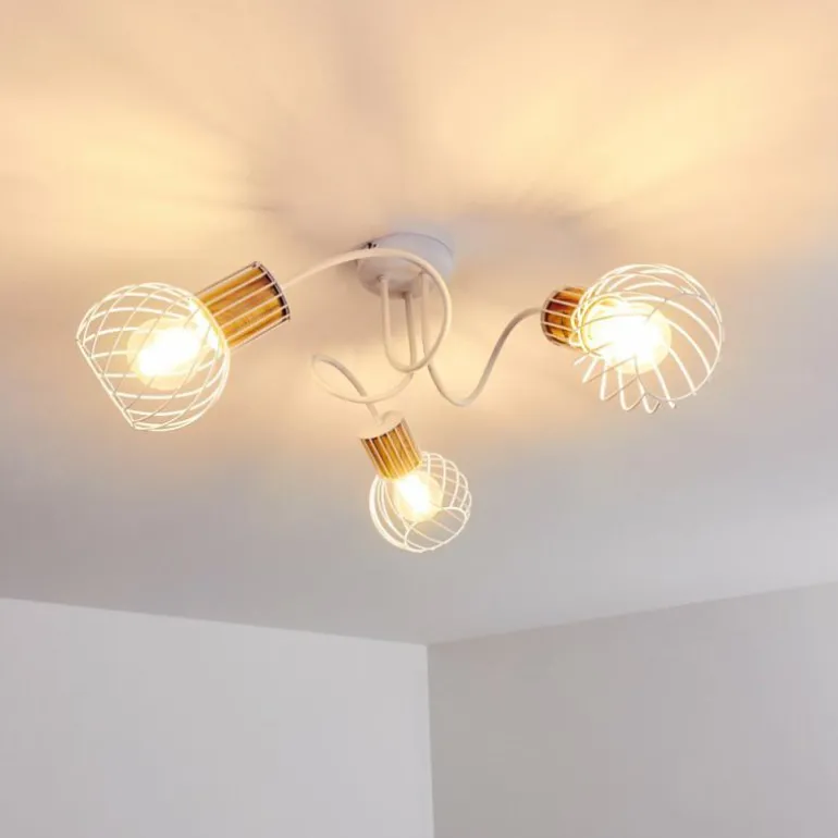 Plafonnier Koler Blanc, 3 lumières