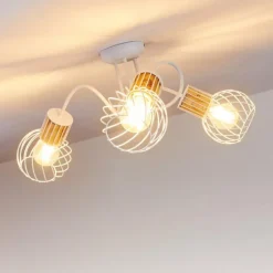 Plafonnier Koler Blanc, 3 lumières