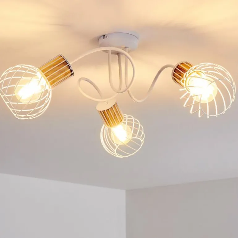 Plafonnier Koler Blanc, 3 lumières