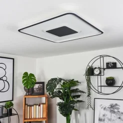 Plafonnier Kolo LED Blanc, 1 lumière, Télécommandes