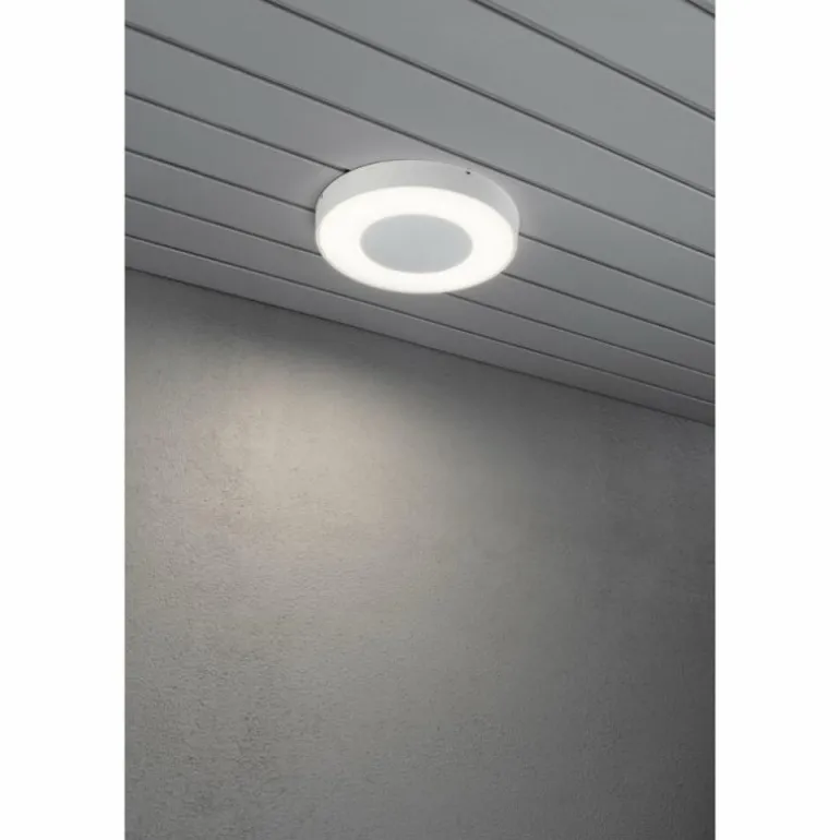 Plafonnier Konstsmide Carrara LED Blanc, 1 lumière, Télécommandes