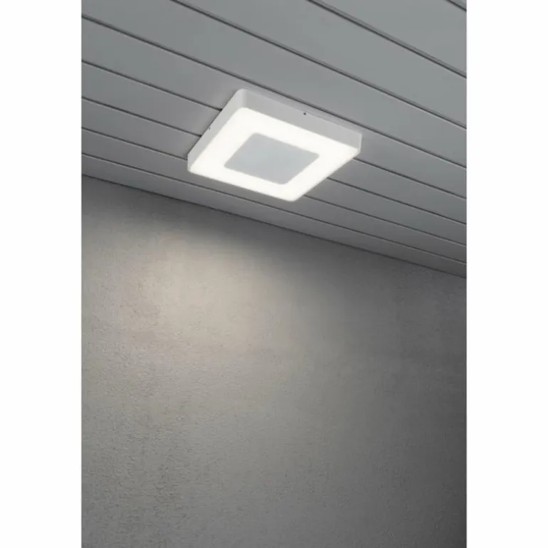 Plafonnier Konstsmide Carrara LED Blanc, 1 lumière, Télécommandes