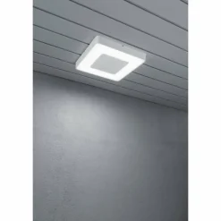 Plafonnier Konstsmide Carrara LED Blanc, 1 lumière, Télécommandes