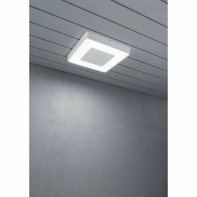 Plafonnier Konstsmide Carrara LED Blanc, 1 lumière, Télécommandes