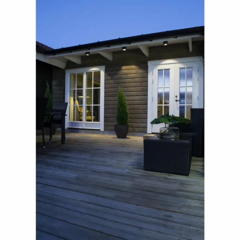 Plafonnier Konstsmide Cesena LED Anthracite, Gris, 1 lumière