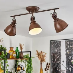 Plafonnier Koppom Rouille, 3 lumières