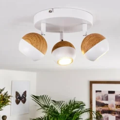 Plafonnier Kotaoa LED Blanc, 3 lumières