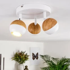 Plafonnier Kotaoa LED Blanc, 3 lumières