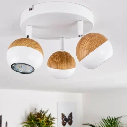 Plafonnier Kotaoa LED Blanc, 3 lumières