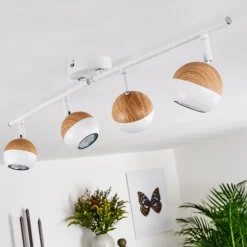 Plafonnier Kotaoa LED Blanc, 4 lumières