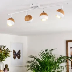 Plafonnier Kotaoa LED Blanc, 4 lumières