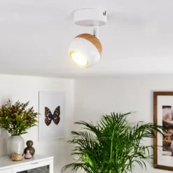 Plafonnier Kotaoa LED Blanc, 1 lumière