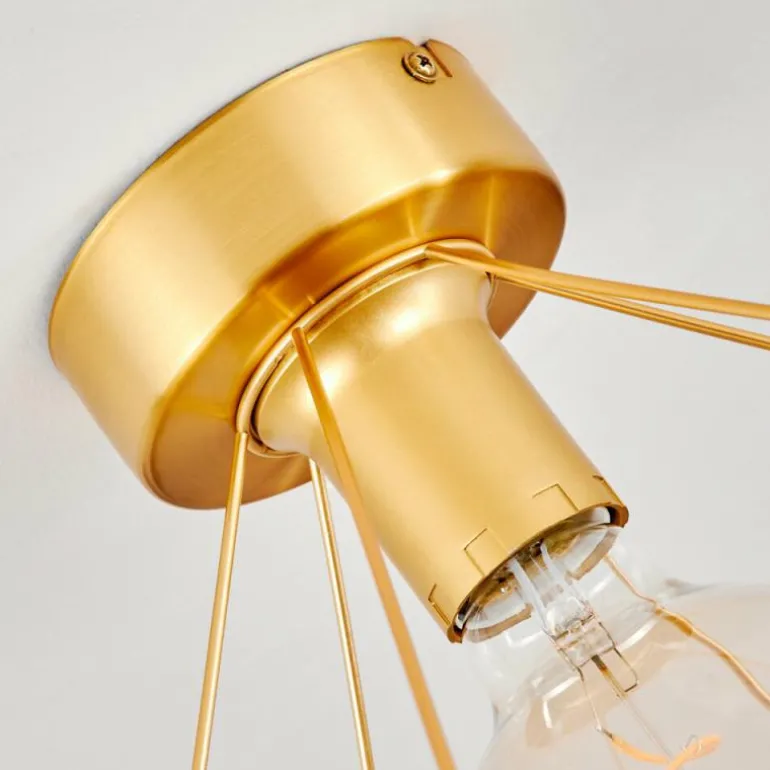 Plafonnier Koulamon Laiton, 1 lumière