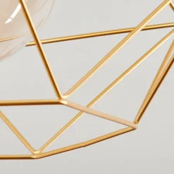 Plafonnier Koulamon Laiton, 1 lumière