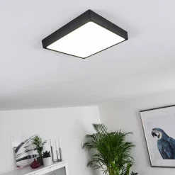 Plafonnier Kragos LED Noir, Blanc, 1 lumière