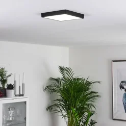 Plafonnier Kragos LED Noir, Blanc, 1 lumière