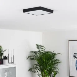 Plafonnier Kragos LED Noir, Blanc, 1 lumière