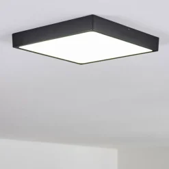 Plafonnier Kragos LED Noir, Blanc, 1 lumière