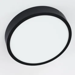 Plafonnier Kragos LED Noir, 1 lumière