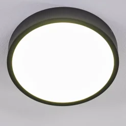 Plafonnier Kragos LED Noir, 1 lumière