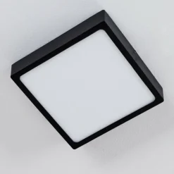 Plafonnier Kragos LED Noir, 1 lumière