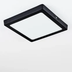 Plafonnier Kragos Noir, 1 lumière