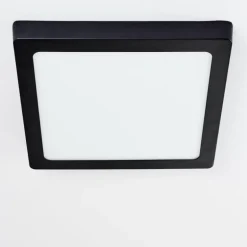 Plafonnier Kragos Noir, 1 lumière